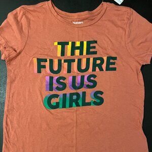 Old Navy, kids tee, rust graphic tshirt, XL 14/16, NWT